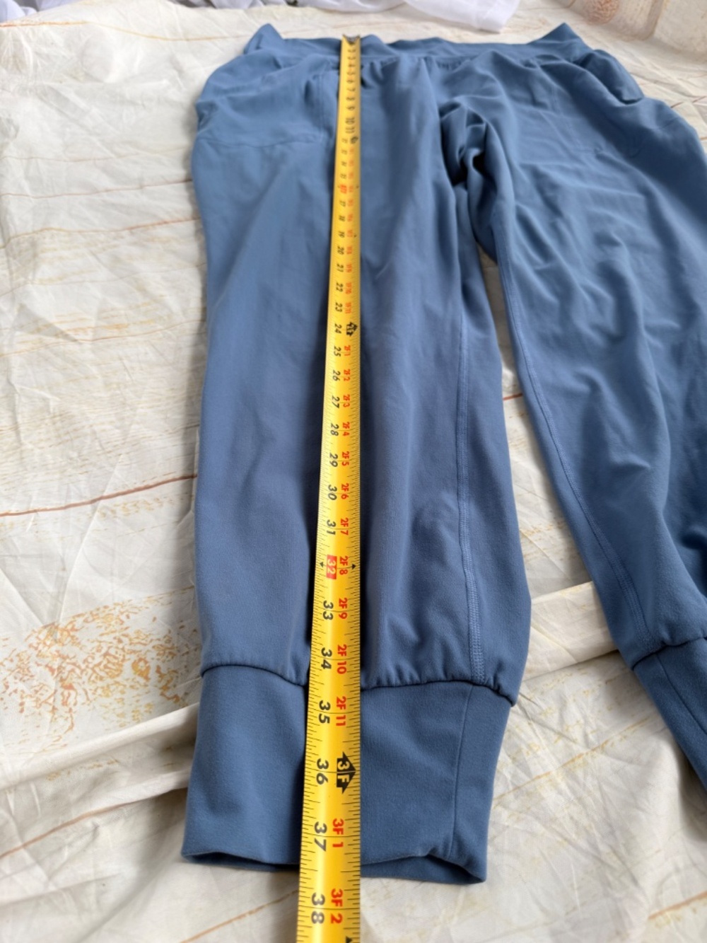 Athleta Salutation High Rise Joggers | XL | Blue | Athleisure Lounge Travel Pant - Picture 8 of 9